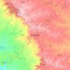 Mappa topografica Dharashiv, altitudine, rilievo