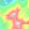 Mappa topografica Torreys Peak, altitudine, rilievo