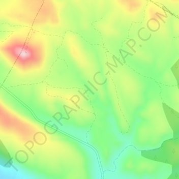 Mappa topografica La Guilla, altitudine, rilievo