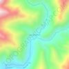 Mappa topografica Junta de Valeriano, altitudine, rilievo