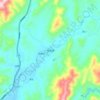 Mappa topografica 忠信镇, altitudine, rilievo