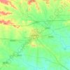 Mappa topografica Wardha, altitudine, rilievo