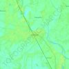 Mappa topografica Islampur, altitudine, rilievo