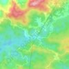 Mappa topografica Guban, altitudine, rilievo