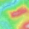 Mappa topografica Leiler-Berg, altitudine, rilievo