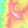 Mappa topografica Double Cone, altitudine, rilievo