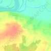 Mappa topografica Суричи, altitudine, rilievo