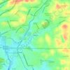 Mappa topografica Kingtown, altitudine, rilievo