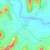 Mappa topografica Ghodegaon, altitudine, rilievo