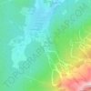 Mappa topografica Clos de la Balme, altitudine, rilievo