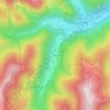 Mappa topografica Haut Mittlach, altitudine, rilievo