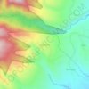 Mappa topografica Hoyohoy, altitudine, rilievo