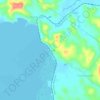 Mappa topografica Matinik, altitudine, rilievo