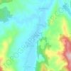 Mappa topografica Ban Kliang, altitudine, rilievo