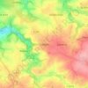 Mappa topografica Städten, altitudine, rilievo