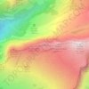 Mappa topografica Tête du Fer à Cheval, altitudine, rilievo