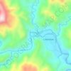 Mappa topografica Sabangan, altitudine, rilievo