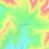 Mappa topografica Hemis Shukpachan, altitudine, rilievo