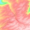 Mappa topografica Mayview, altitudine, rilievo