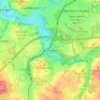 Mappa topografica Hermsdorf, altitudine, rilievo