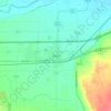 Mappa topografica Brush, altitudine, rilievo