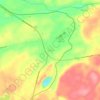 Mappa topografica Fowler, altitudine, rilievo