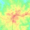 Mappa topografica White Plains, altitudine, rilievo