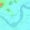 Mappa topografica Gobindapur, altitudine, rilievo