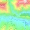 Mappa topografica Chasana, altitudine, rilievo