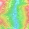 Mappa topografica Arvigo, altitudine, rilievo