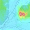Mappa topografica Pali, altitudine, rilievo