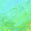 Mappa topografica Bovenstreek, altitudine, rilievo