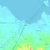 Mappa topografica Ubay, altitudine, rilievo