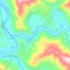 Mappa topografica Salyer, altitudine, rilievo