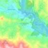Mappa topografica Vereda Río Grande-Entrerríos, altitudine, rilievo