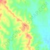 Mappa topografica Troy, altitudine, rilievo