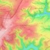 Mappa topografica Schöneseiffen, altitudine, rilievo