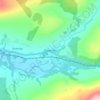 Mappa topografica Roybridge, altitudine, rilievo