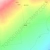Mappa topografica 美原镇, altitudine, rilievo