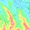Mappa topografica Linapew, altitudine, rilievo