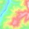 Mappa topografica La Cunchalita, altitudine, rilievo