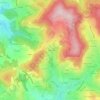 Mappa topografica Munet, altitudine, rilievo