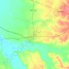 Mappa topografica Isla, altitudine, rilievo