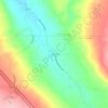 Mappa topografica Fowlerville, altitudine, rilievo