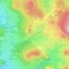 Mappa topografica Le Bouchit, altitudine, rilievo