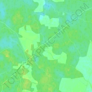 Mappa topografica Naou Houns, altitudine, rilievo