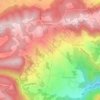 Mappa topografica Cerè di Sotto, altitudine, rilievo
