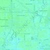 Mappa topografica Townewest, altitudine, rilievo
