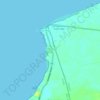 Mappa topografica Minuto de Dios, altitudine, rilievo