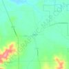 Mappa topografica Shamrock, altitudine, rilievo